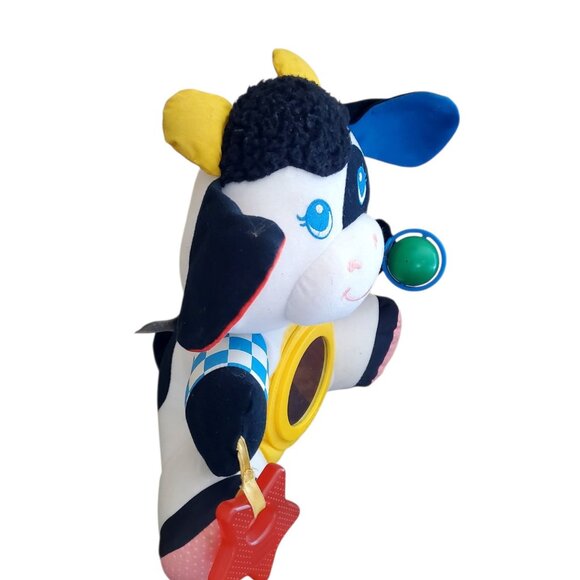 1995 Hasbro Playskool Interactive Cow Plush Toy - Picture 4 of 9